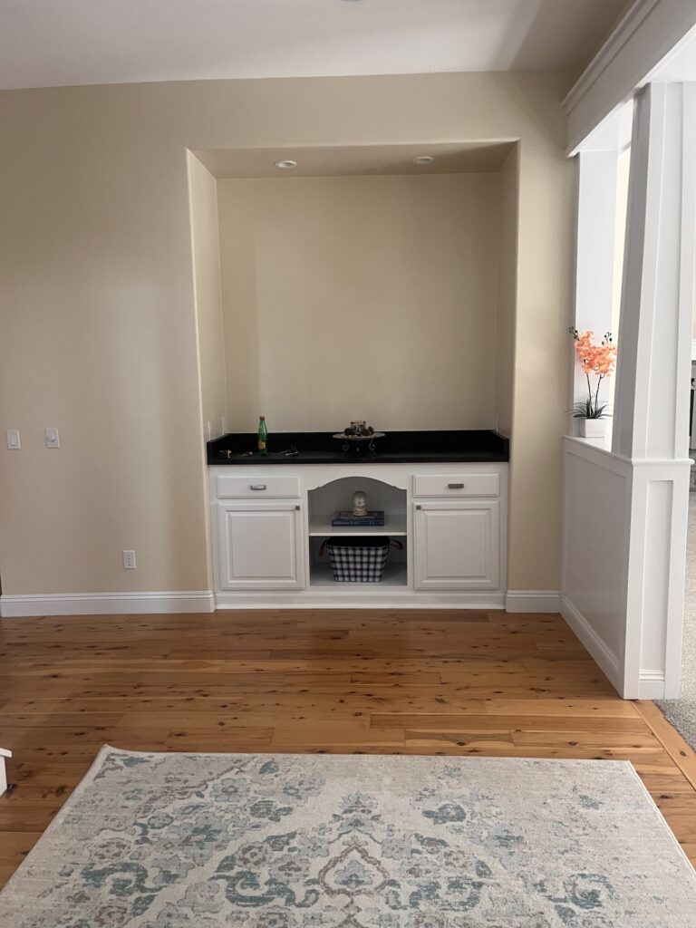 before entry without mirror